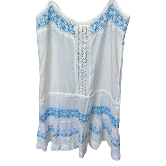 Melissa Odabash Karen Mini Dress Swim Cover Up Women’s Small Embroidered Lace - Picture 7 of 11